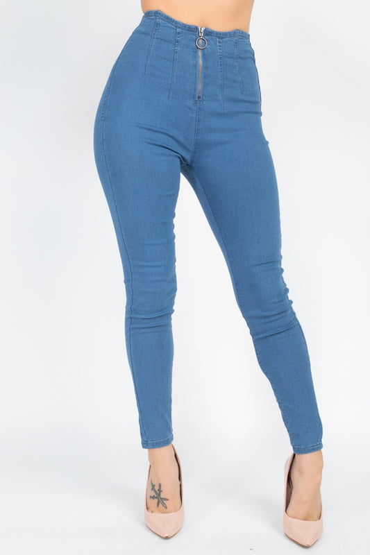 High Waist Denim Jeans